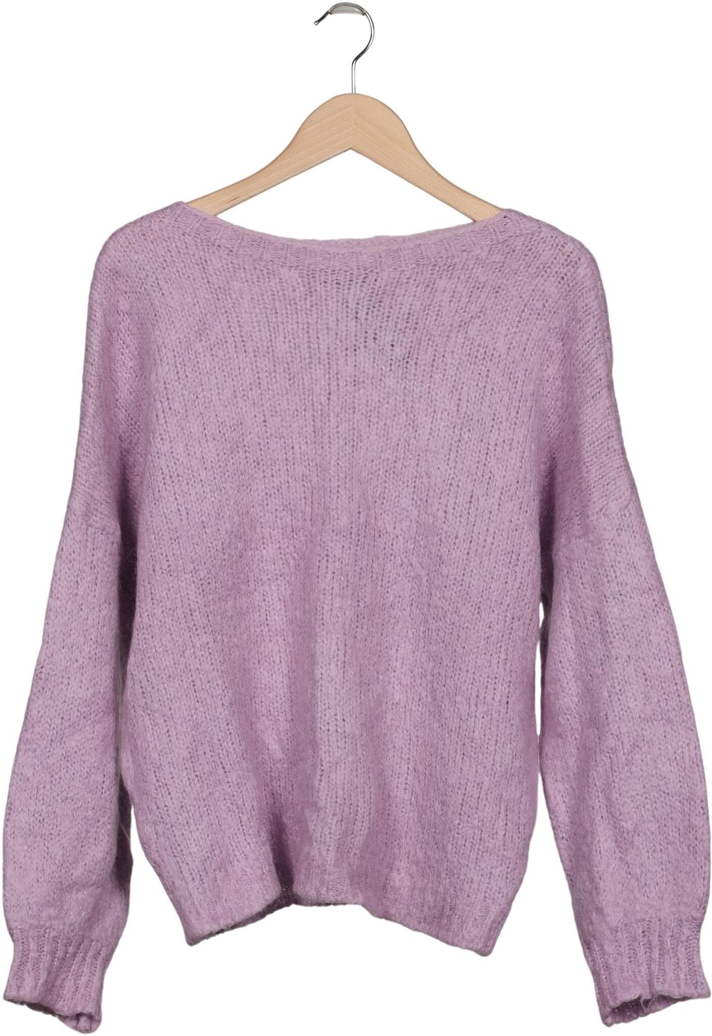 maje Damen Pullover, Flieder, Gr. M, Mohair / Synthetik - Second Hand