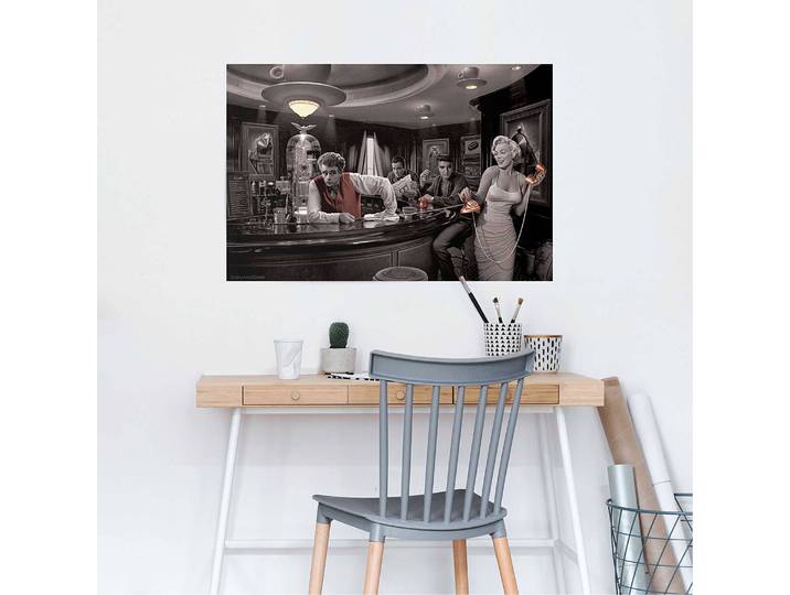 Poster Java Dreams Papier Schwarz 61 x 92 x 0cm
