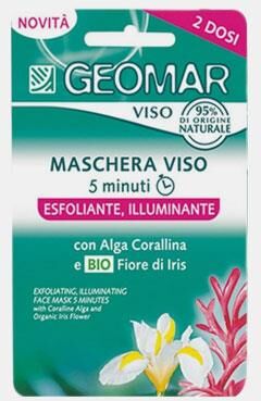 GEOMAR MASCARA FACIAL SCRUB&CARE (ESFOLIANTE) 2x7,5ml