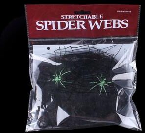 Inspire Essentials Creepy White Spider Web Halloween Decor a