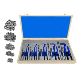 Gewindereparatur-Set M5 – M12, 130-teilig