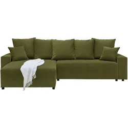 Ecksofa Alatri Olivgrün