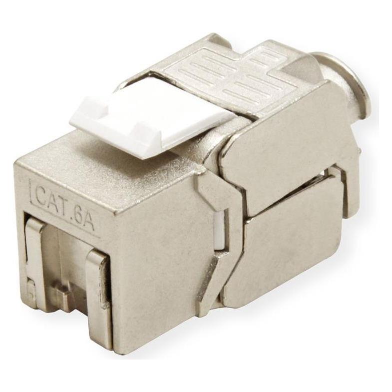 Value Kat.6A Keystone, RJ-45, geschirmt, werkzeuglos (Keystone Modul) (26.99.0378)
