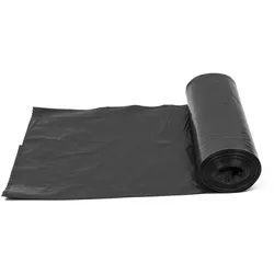 DayBays 4000 Stk. Müllsäcke Premium 150L 80x120 cm HDPE Schwarz Extra Stark