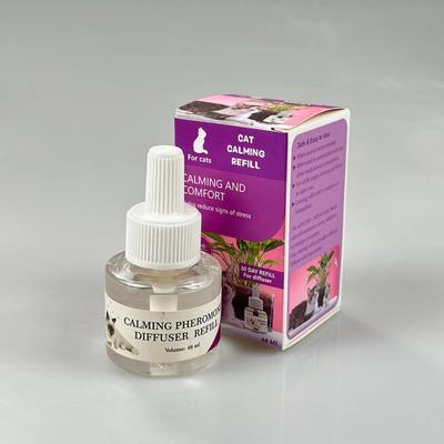 Inspire Select Cat Pheromone Diffuser Starter Kit Plug In Calming Solution For Stress Relief, Relaxation & Behavioral Support purple