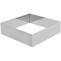 Schneider - Tortenring "Quadrat", Edelstahl, 160 x 160 x 50 mm