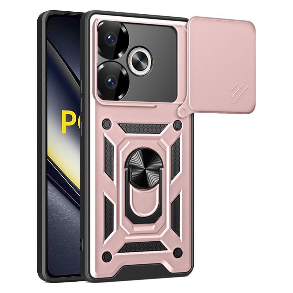 Techsuit - CamShield Series - Xiaomi Poco F6 - Rose Gold (Xiaomi Poco F6) (56354144)