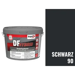Sopro Bauchemie DF Hybrid DesignFugeHybrid Fugenmörtel 5 kg Eimer Schwarz 90