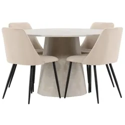 Ebuy24, Essgruppe, Essgruppe Lanzo (5-teilig) (MDF)