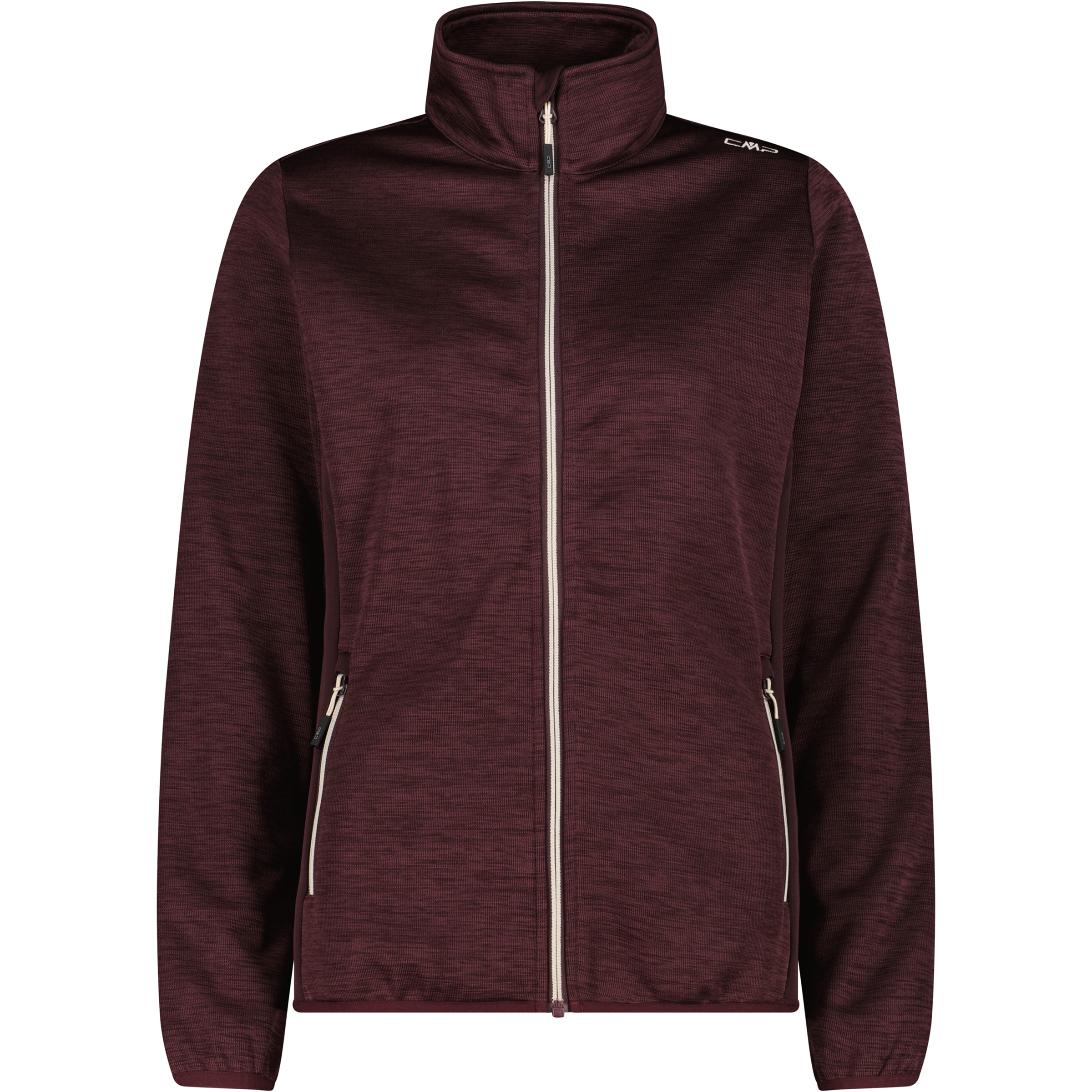 CMP Damen Fleecejacke schwarz Größe XS Trekking Elastisch