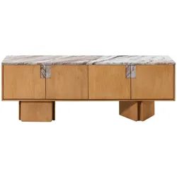 TV-Board Mango 160x40x55 beige lackiert LUGANO #102