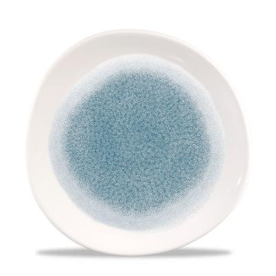 Churchill Raku Topaz Blue Teller Organisch 26,4cm
