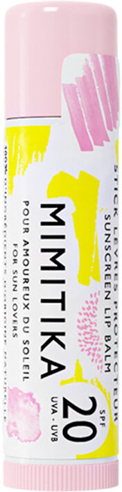 Mimitika Stick Lèvres Protecteur SPF20 Protection solaire visage