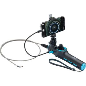 Hazet Endoskop-Kamera 4812-24/4AF, mit LED, App-fähig, 1m Kabel, IP67, USB, beweglicher Kopf Ø 3,9mm, Smartphone