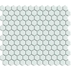 Keramik-Mosaik Premium Mosaik weiß 26x30 cm Matte MOS26WHM