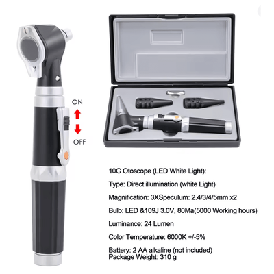 Professional Otoscope With Light For Ear Examination And Infection Detection otoscope 10g