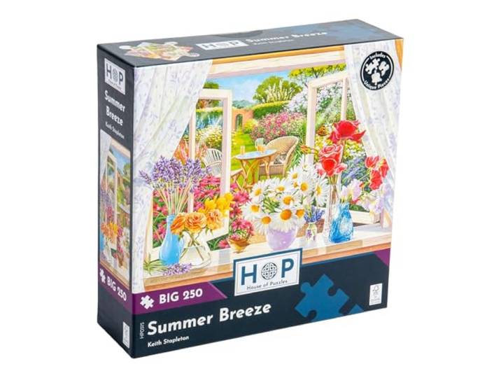 The House of Puzzles Zomer bries, grote 250 stuks puzzel