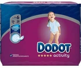 dodot Activity Pañales Talla 6 39uds