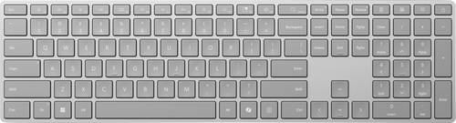 Microsoft MS Srfc Keyboard Bluetooth gray DE COMM Tablet-Tastatur Passend für Marke (Tablet): Microsoft Android, Apple iOS