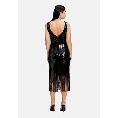 Abendkleid VERA MONT "Damen mit U-Boot-Ausschnitt", Damen, Gr. 44, Normalgrößen, Mesh, schwarz, Mesh, Obermaterial: 95% Polyester, 5% Elasthan. Futter: 100% Polyester, eng lang, U-Boot-Ausschnitt, Kleider Abendkleid
