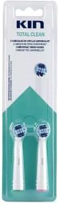 Kin Total Clean Cabeça Escova Elétrica Universal 2 Unds