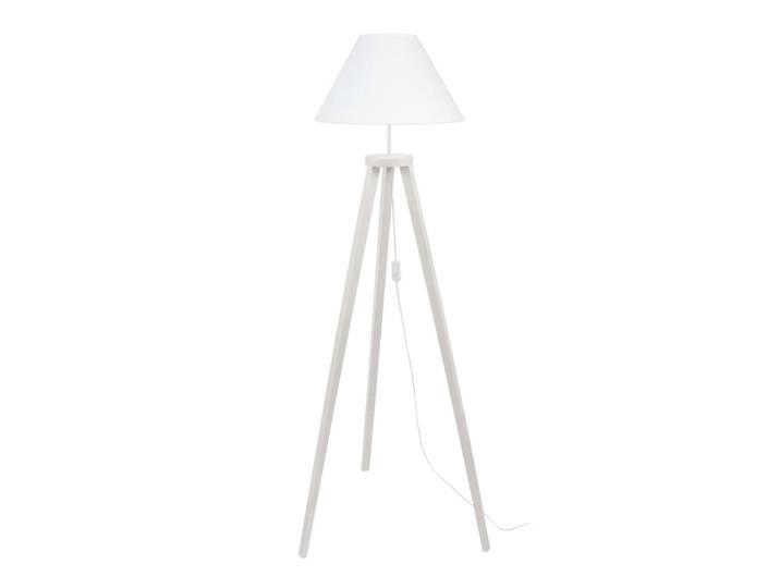 Lampadaire tissu blanc 40 cm