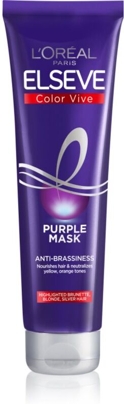 L’Oréal Paris Elseve Color-Vive Purple masque nourrissant pour cheveux blonds et méchés 150 ml