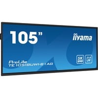 TE10518UWI-B1AG, Public Display schwarz (matt), UltraHD/5K, VA, Touchscreen, USB-C