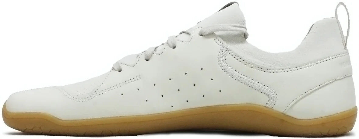 Vivobarefoot Primus Asana Leather Men's Limestone Fashion Trainers - size 7