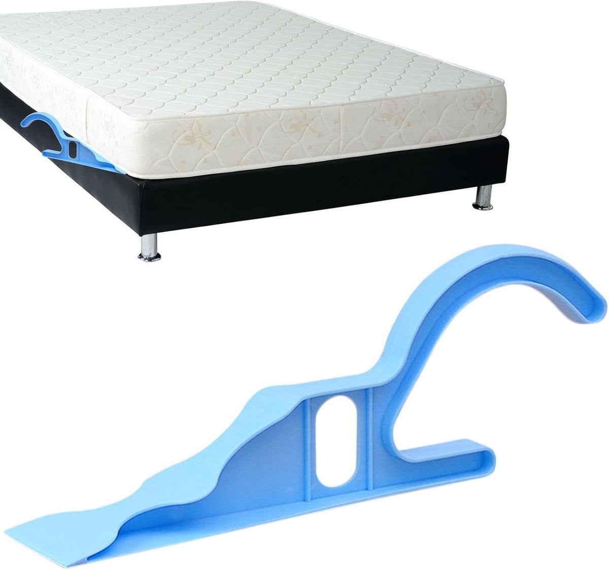 Bedmaker Tool Matraslifter Laken Blauw - 27 cm