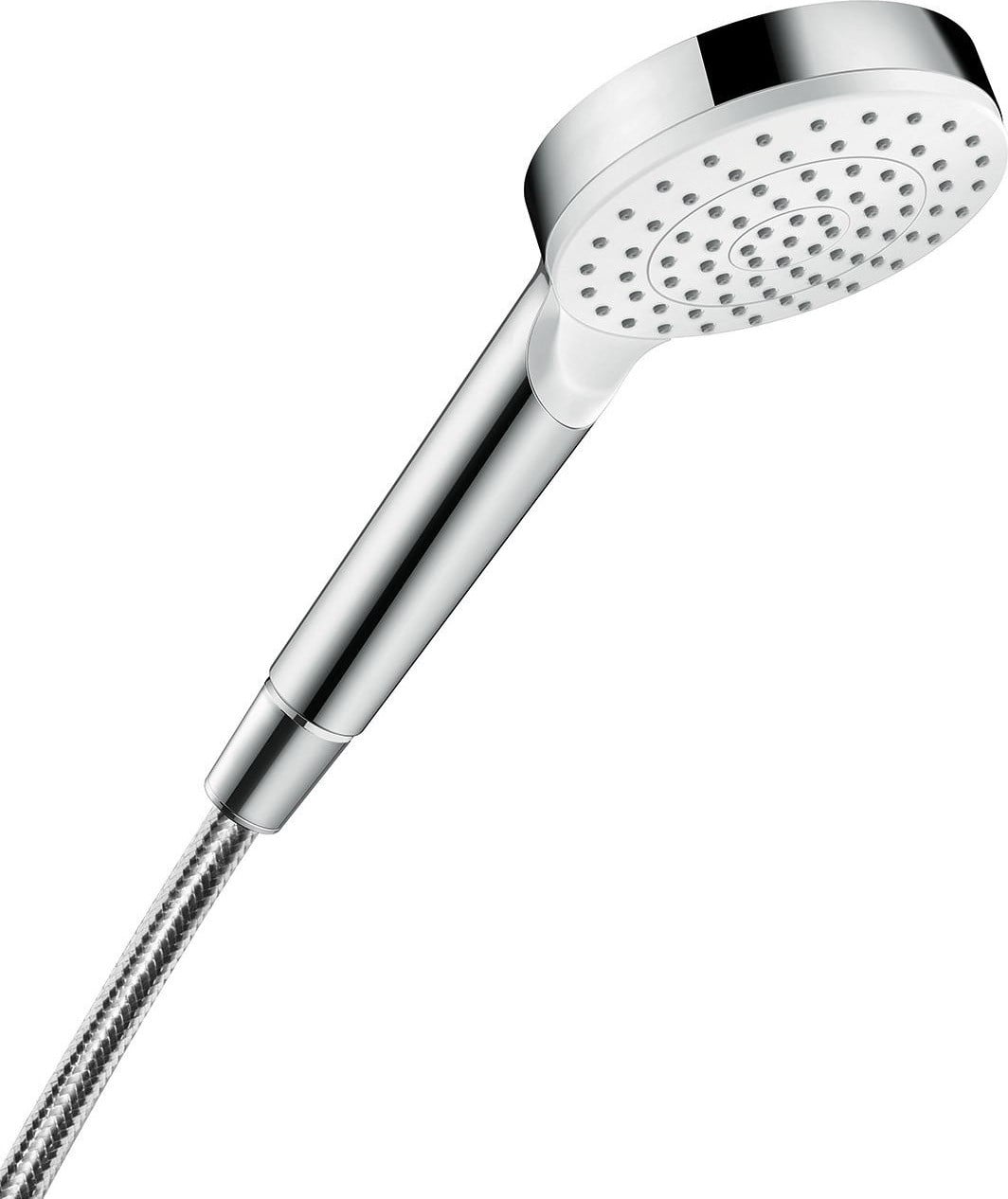 Hansgrohe Crometta douchekop voor handgebruik, chroom en wit, voor wandmontage