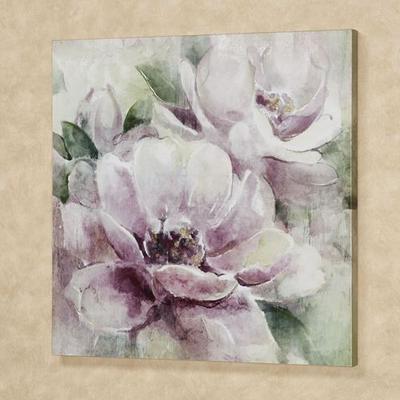 Touch of Class Morning Melody Floral Canvas Wall Art Purple , Purple