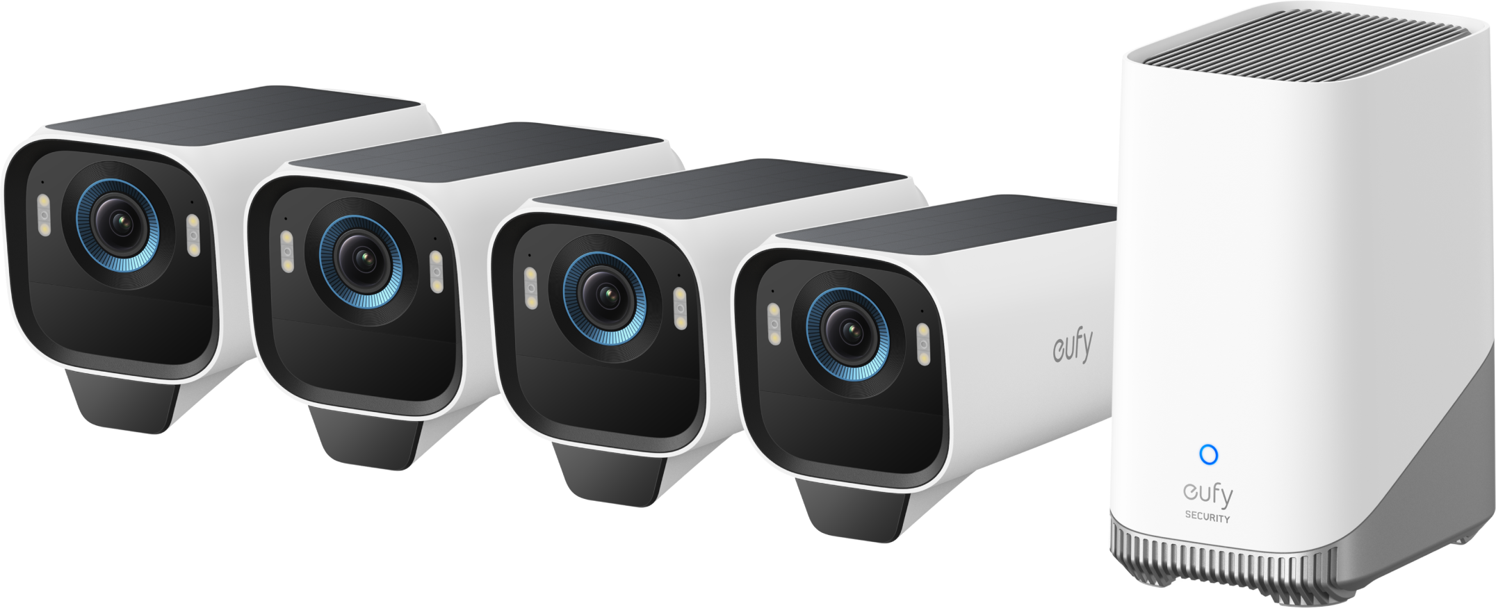 Kit de 4 caméras eufyCam S3 Pro white