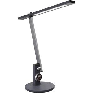 Hansa Schreibtischlampe Beam, grau, LED, dimmbar, mit Touchpanel, 320 Lumen, warm- bis tageslichtweiß