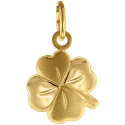 trendor 75620 Anhänger Glücksklee Gold 333 / 8 Karat