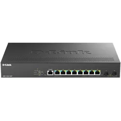 D-Link DMS-1250-10SP/E, 10-Port PoE Multi-Gigabit Smart Managed Switch