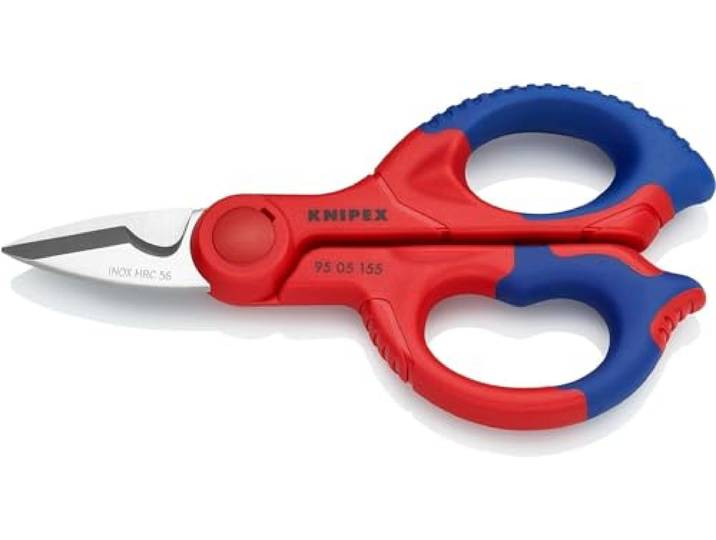 KNIPEX Schaar voor elektriciens met meer-componenten grepen, 95 05 155 SB