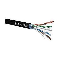 Solarix Venkovní inst. kabel CAT6 FTP PE drát (F/UTP, CAT6, 500 m) (27655194)