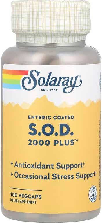 SOLARAY S.O.D 2000 Plus 400mg 100caps
