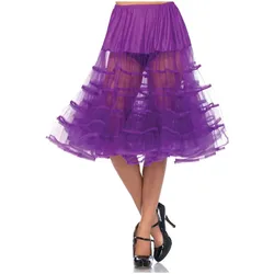 Leg Avenue Petticoat knielang violett (One Size)