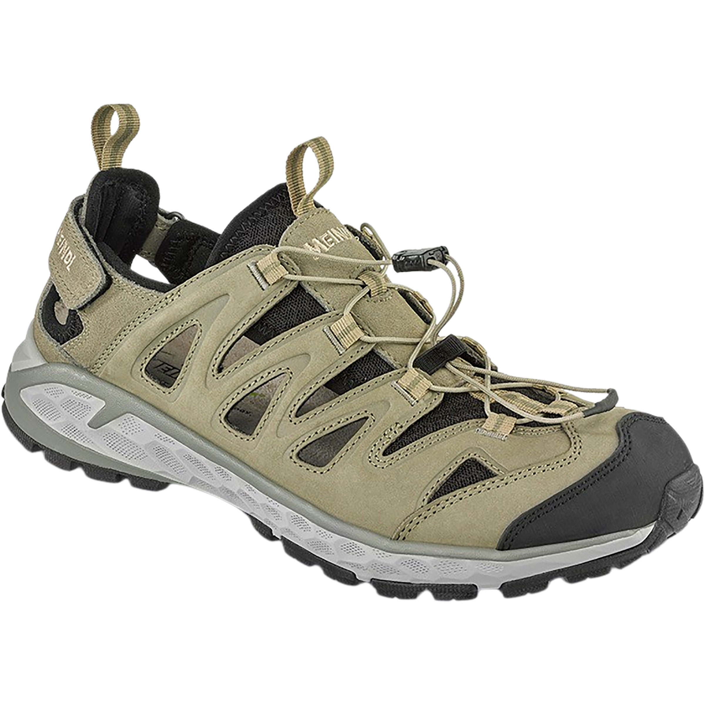 Meindl Brindisi Sandale Herren Sandalen beige Größe 42 Lifestyle Atmungsaktiv