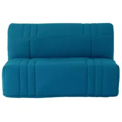 Conforteam, Sitzbank, BZ DREAM Sitzbank – Stoff aus 100 % Baumwolle in Entenblau – Bett 140 x 190 cm