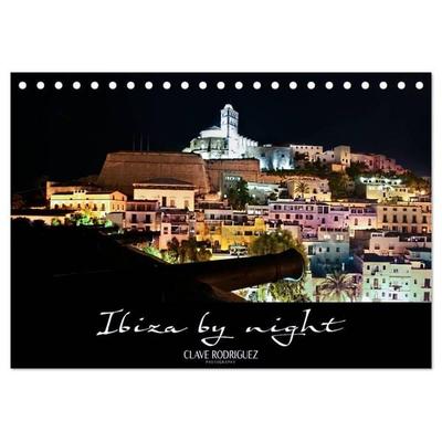Ibiza by night (Tischkalender 2027 DIN A5 quer), CALVENDO Monatskalender