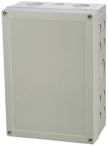 Fibox Enclosure, PC, metric knock-outs Extra high base, grey cover 6015329 Universal-Gehäuse 255 x 180 x 175 Polycarbonat