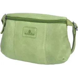 The Skandinavian Brand Leder Crossbody Bag - Green