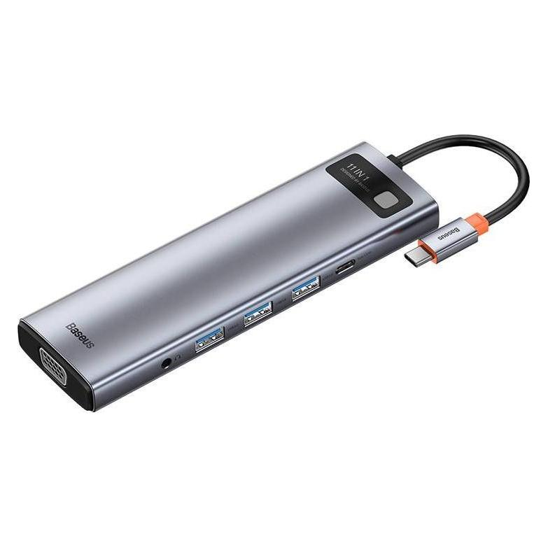 Baseus CAHUB-CT0G (USB-C, 11 Ports) (CAHUB-CT0G)