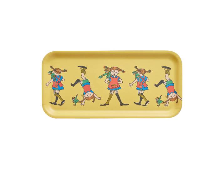 Muurla Pippi dienblad 13x27 cm Pippi Longstocking