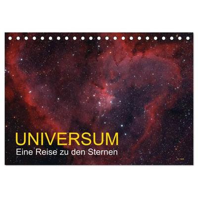 Universum - Eine Reise zu den Sternen (Tischkalender 2027 DIN A5 quer), CALVENDO Monatskalender
