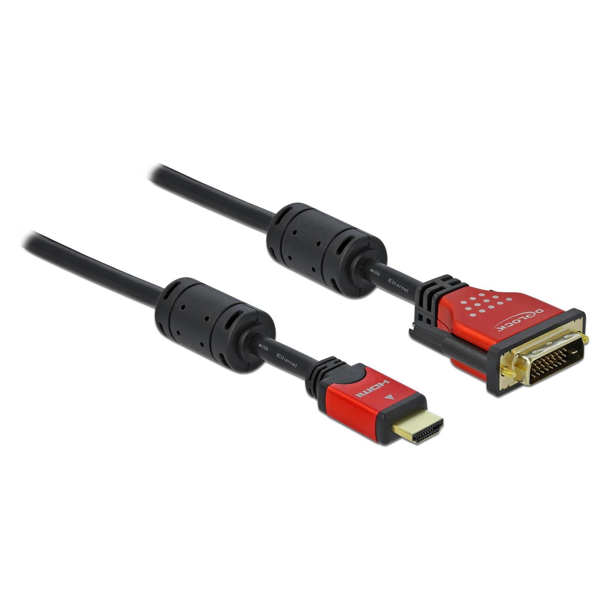 Delock HDMI (Typ A) - DVI (2 m) (84342)