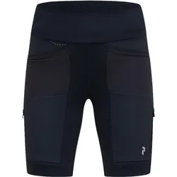 Peak Performance, Damen, Outdoorhose, Women's Ascent Track Shorts (S), Schwarz